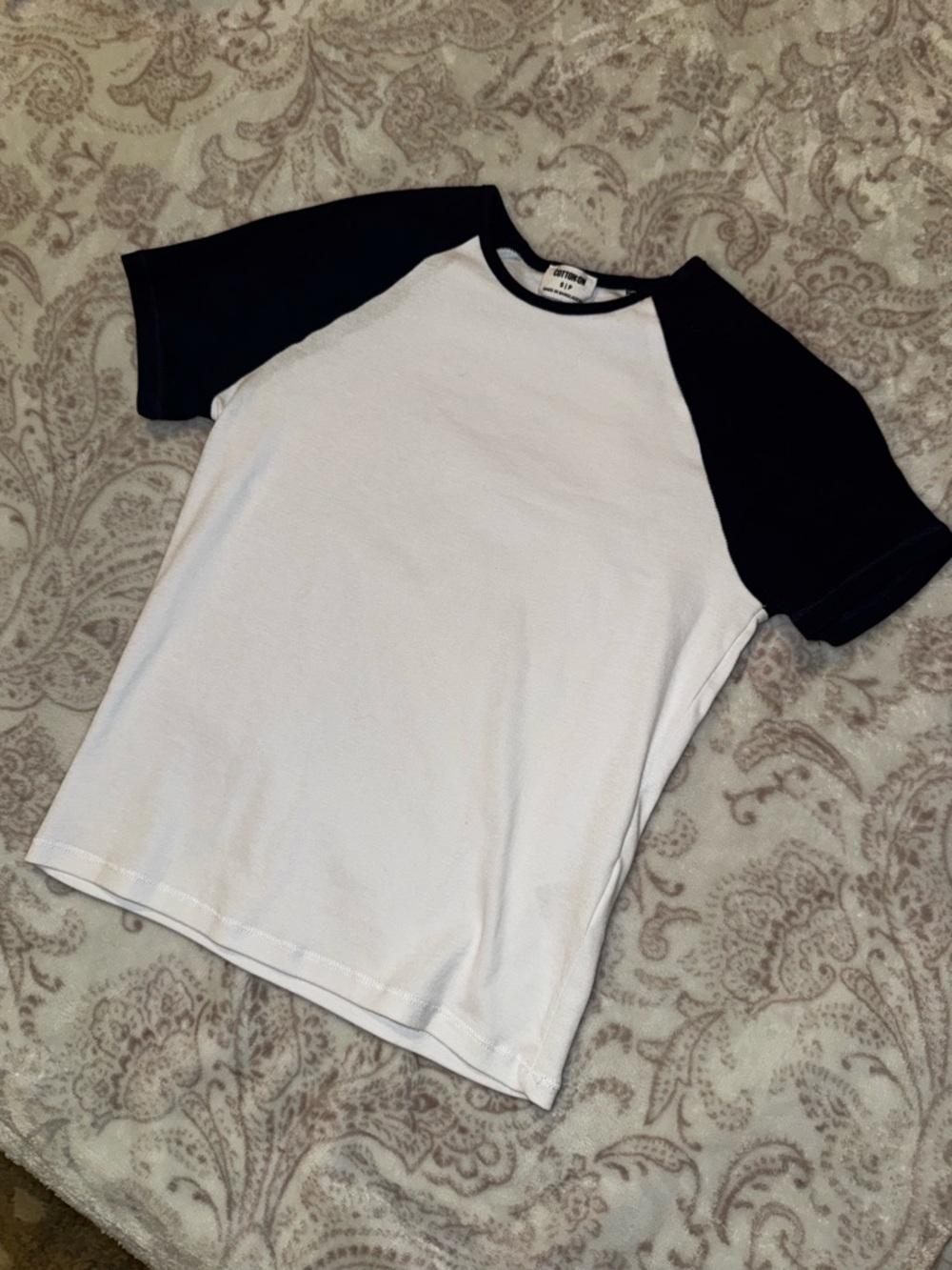 Cotton On Raglan Sleeve Tee